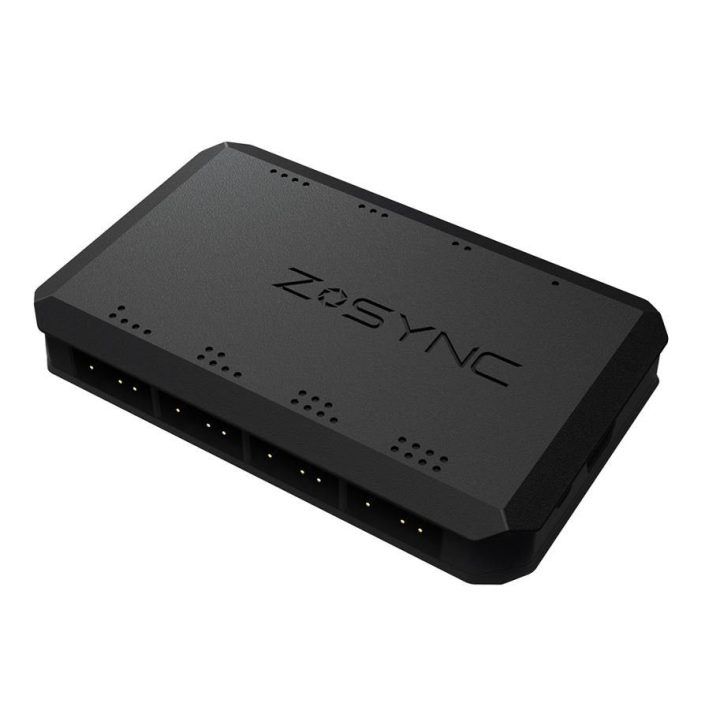 Kompiuterio korpuso ARGB ventiliatorių komplektas Zalman ZM-LF120A3, 3 vnt., 120 mm