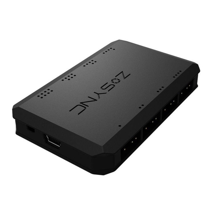 Kompiuterio korpuso ARGB ventiliatorių komplektas Zalman ZM-LF120A3, 3 vnt., 120 mm