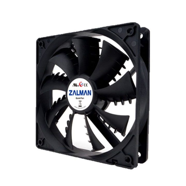 Korpuso ventiliatorius Zalman ZM-F1 Plus(SF), 80 mm, juodas