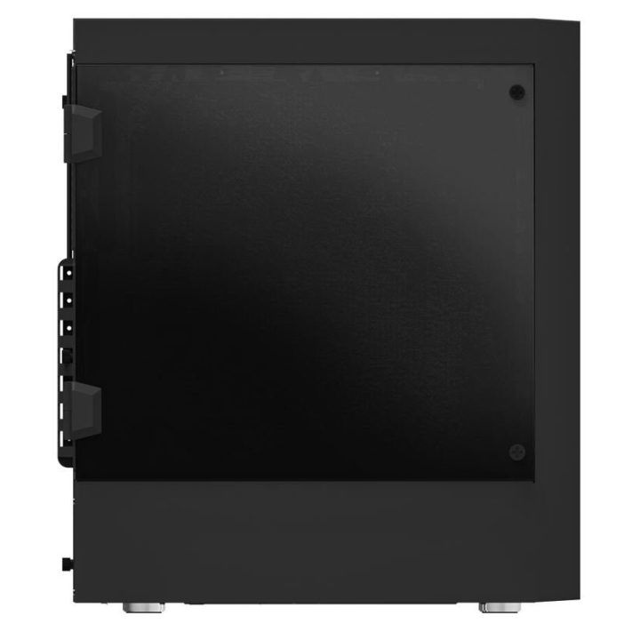 Kompiuterio korpusas ATX su dviem 120 mm ventiliatoriais Zalman T7, juodas