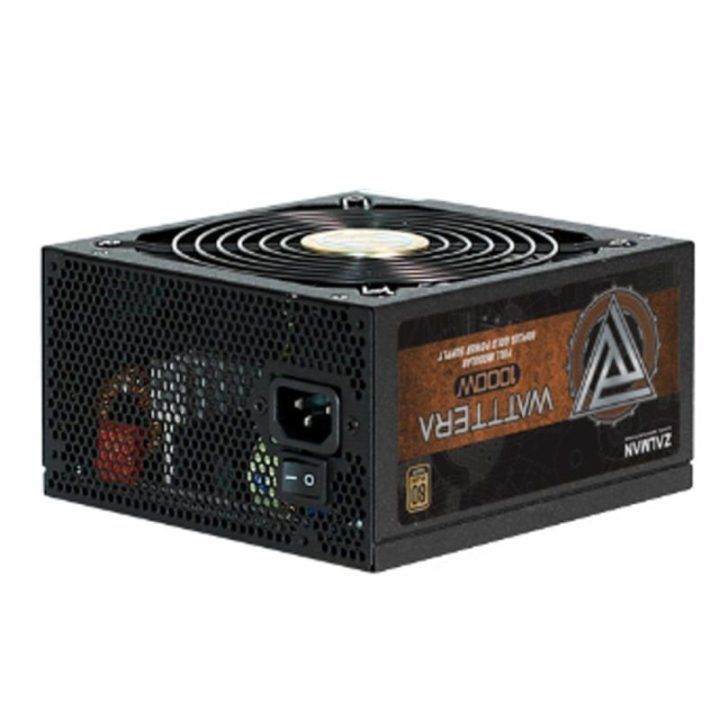 Maitinimo blokas 80 PLUS Gold Zalman ZM1000-EBTII WATTTERA, 1000 W, juodas