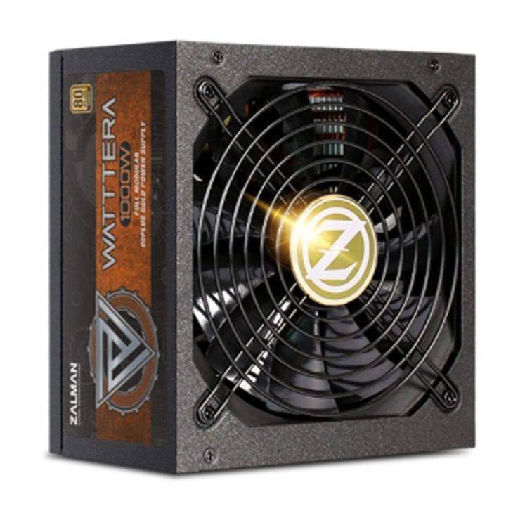 Maitinimo blokas 80 PLUS Gold Zalman ZM1000-EBTII WATTTERA, 1000 W, juodas
