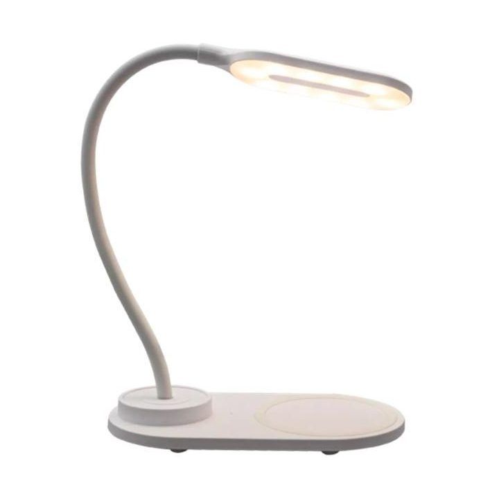 LED stalinė lempa su belaidžiu Qi įkrovikliu Denver LQI-55