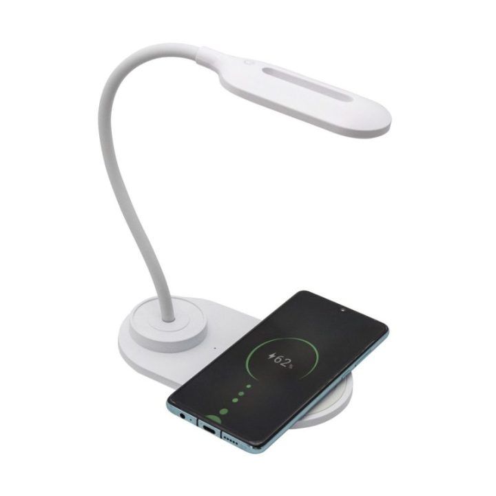 LED stalinė lempa su belaidžiu Qi įkrovikliu Denver LQI-55