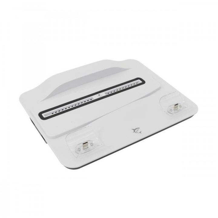 PS5 konsolės aušinimo stovas su trimis LED ventiliatoriais White Shark Guard