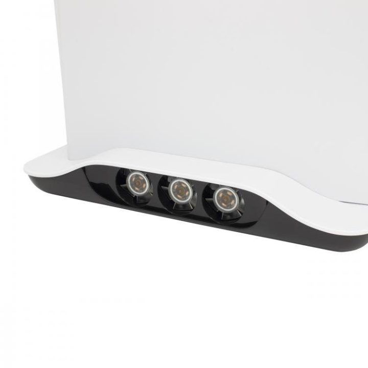 PS5 konsolės aušinimo stovas su trimis LED ventiliatoriais White Shark Guard