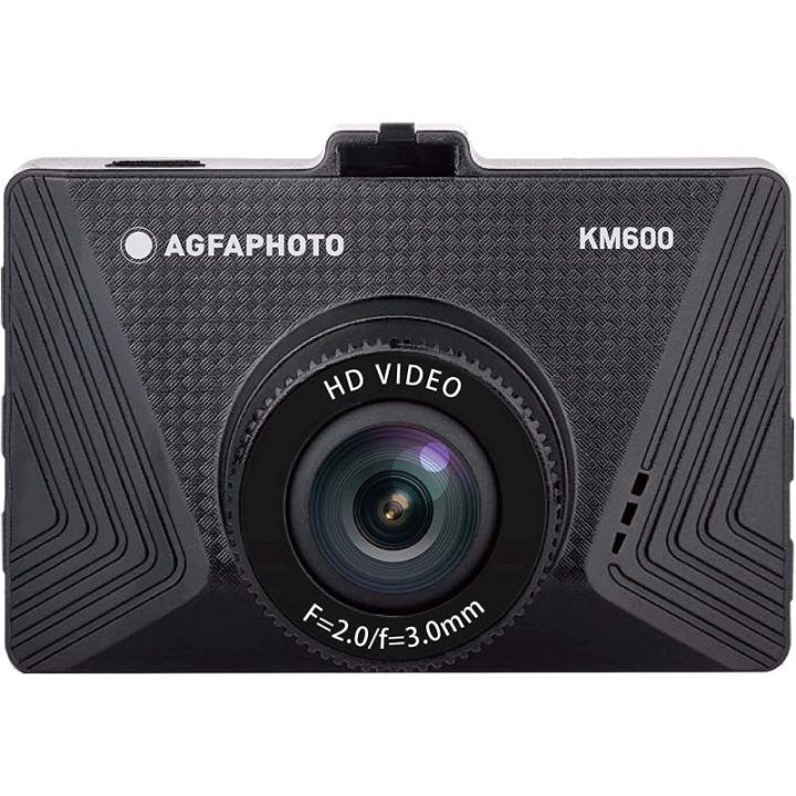 Automobilinis vaizdo registratorius Agfa KM600, juodas