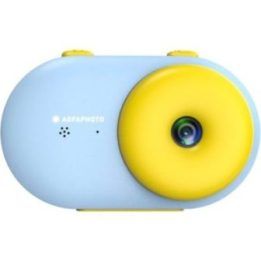 Vaikiškas vandeniui atsparus fotoaparatas Agfa Realikids, mėlynas