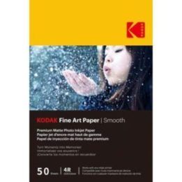Fotopopierius Kodak Fine Art Paper Smooth, 50 lapų, 10 × 15 cm