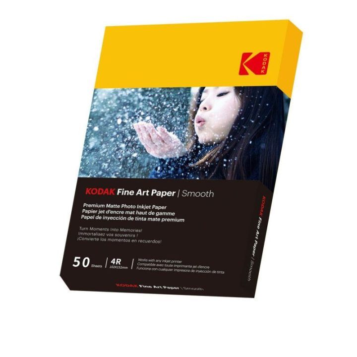 Fotopopierius Kodak Fine Art Paper Smooth, 50 lapų, 10 × 15 cm