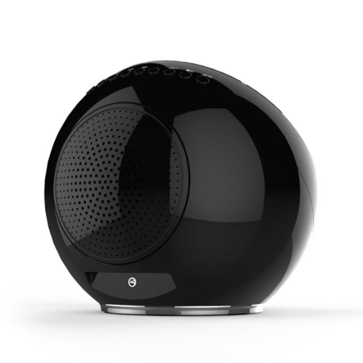 Orų stotelė su Bluetooth garsiakalbiu NASA WSP1500 Moon, juoda