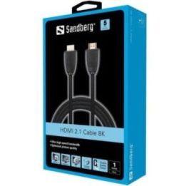 HDMI 2.1 kabelis 8K Sandberg, 1 m, juodas