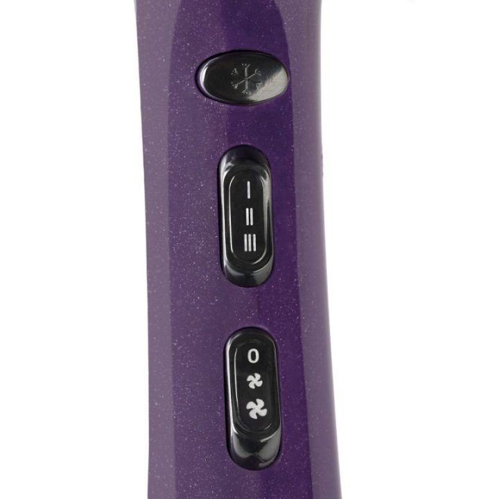 Plaukų džiovintuvas su oro difuzoriumi Jata JBSC1065, 2 200 W, violetinis