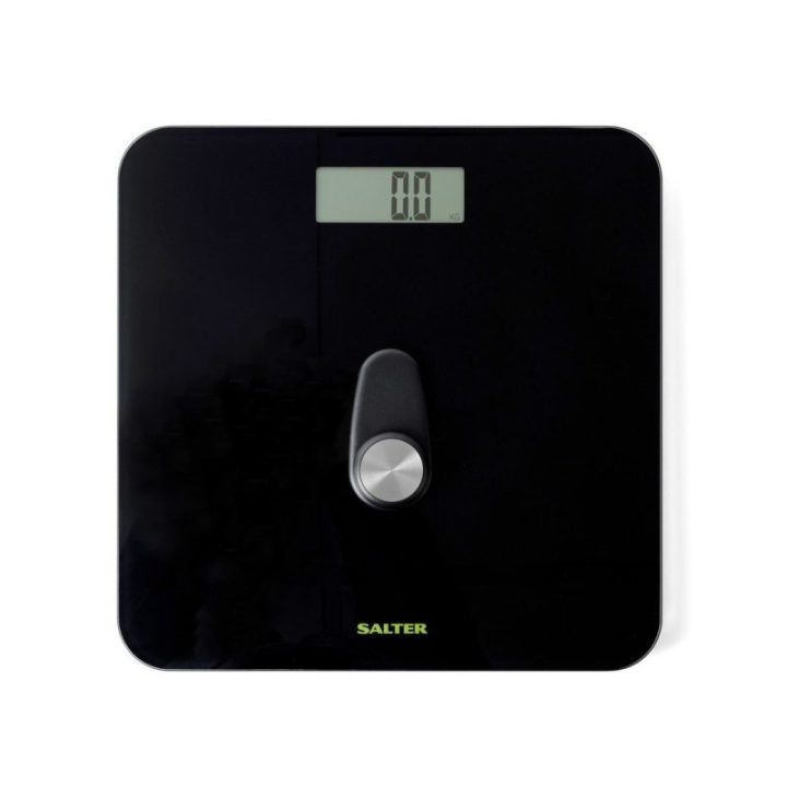 Skaitmeninės kūno svarstyklės Salter Eco Power, juodos