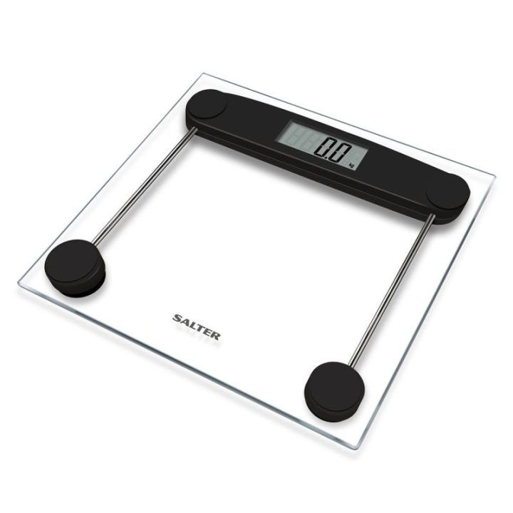 Kompaktiškos kūno svarstyklės Salter 9208 BK3R, 30 × 25 × 2,8 cm