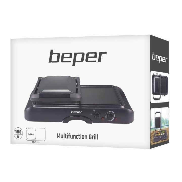 Sumuštinių keptuvė Beper P101TOS501, 600 W