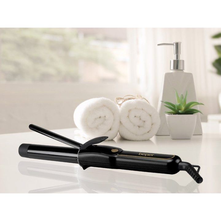 Keramine danga padengtos plaukų garbanojimo žnyplės Beper P301PIS001, 25 mm, 35 W