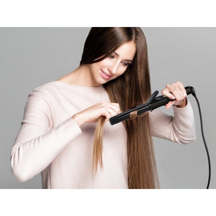 Keramine danga padengtos plaukų garbanojimo žnyplės Beper P301PIS001, 25 mm, 35 W