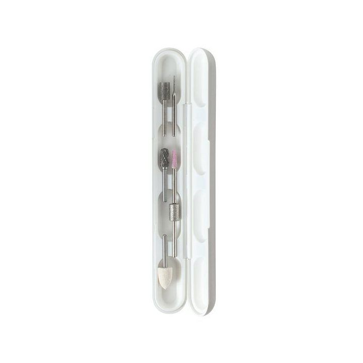 Elektrinis manikiūro ir pedikiūro rinkinys HoMedics MAN-1700B-EU, 6 priedai