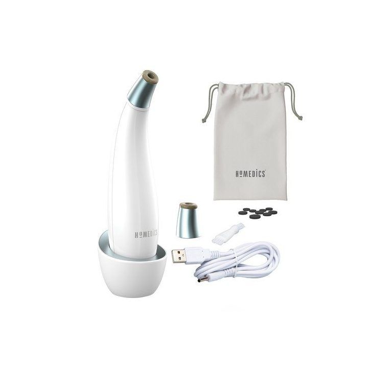 Veido mikrodermabrazijos prietaisas su vėsinamuoju paviršiumi Homedics MD-1000 Revive