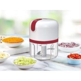 USB laidu įkraunamas maisto smulkintuvas Beper P102ROB050, 250 ml