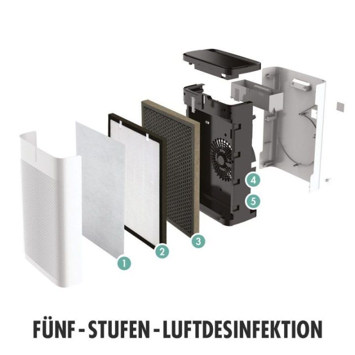Oro valytuvas su AG+ filtru Gastroback AirProtect, 95 W