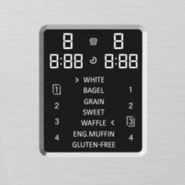 Keturių riekelių skrudintuvas Gastroback Design Toaster Digital 4S, 1900 W