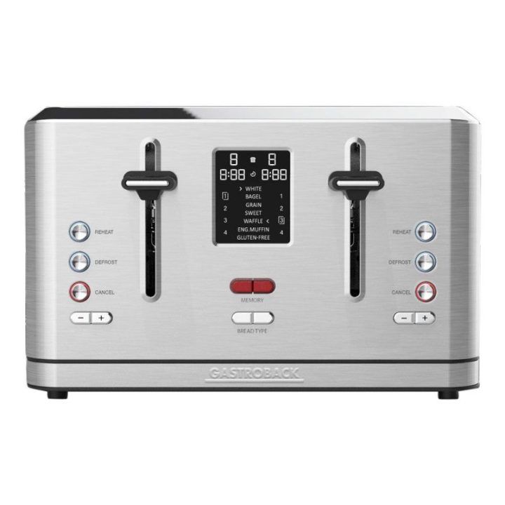Keturių riekelių skrudintuvas Gastroback Design Toaster Digital 4S, 1900 W