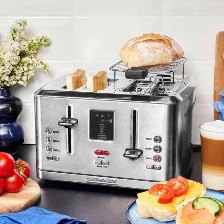Keturių riekelių skrudintuvas Gastroback Design Toaster Digital 4S, 1900 W