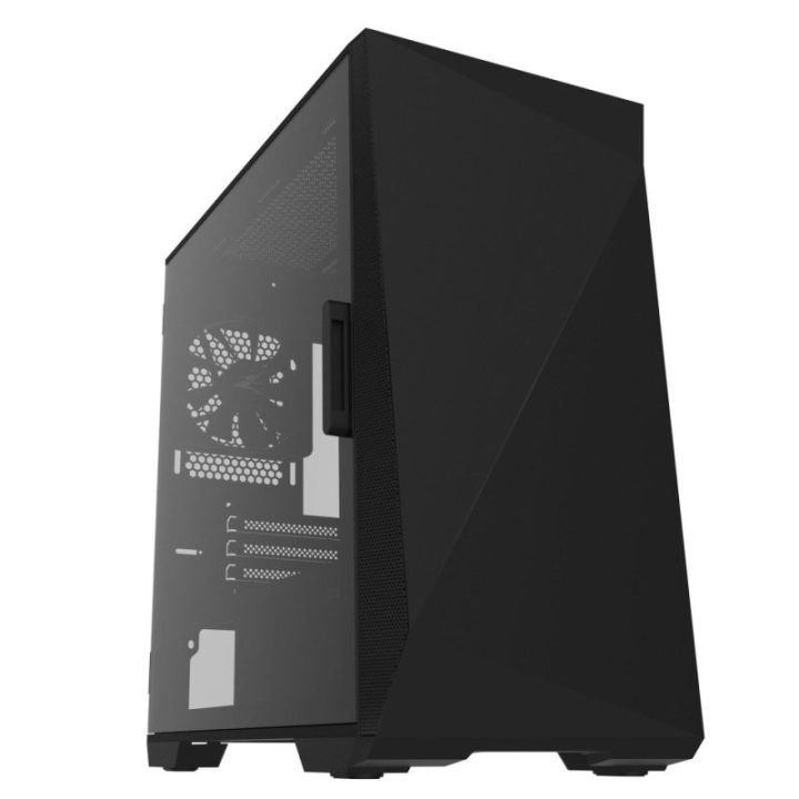Kompiuterio korpusas su 3 × 120 mm ventiliatoriais Zalman Z1 Iceberg, juodas
