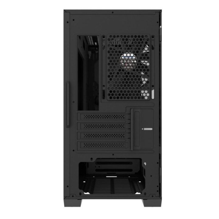 Kompiuterio korpusas su 3 × 120 mm ventiliatoriais Zalman Z1 Iceberg, juodas