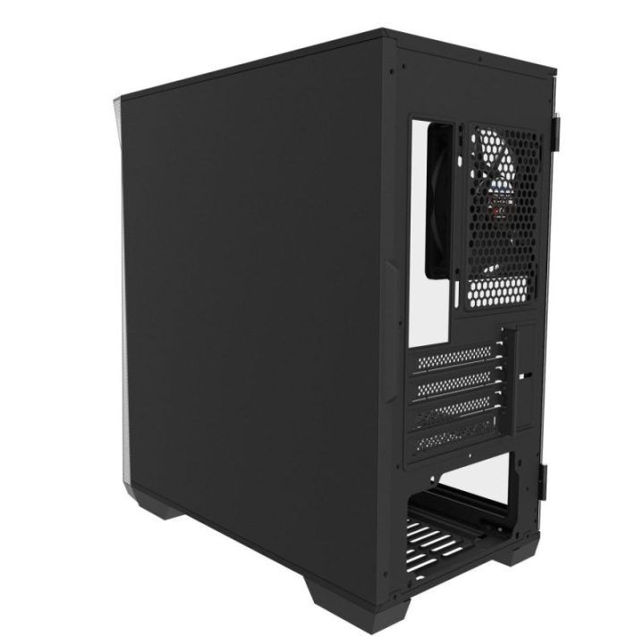 Kompiuterio korpusas su 3 × 120 mm ventiliatoriais Zalman Z1 Iceberg, juodas