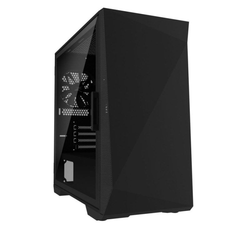 Kompiuterio korpusas su 3 × 120 mm ventiliatoriais Zalman Z1 Iceberg, juodas