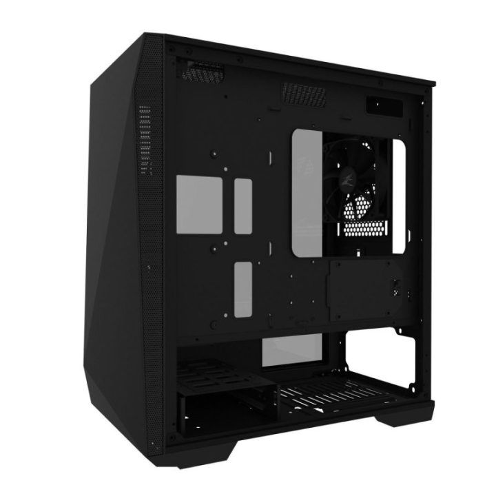 Kompiuterio korpusas su 3 × 120 mm ventiliatoriais Zalman Z1 Iceberg, juodas