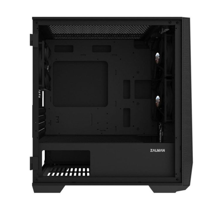 Kompiuterio korpusas su 3 × 120 mm ventiliatoriais Zalman Z1 Iceberg, juodas