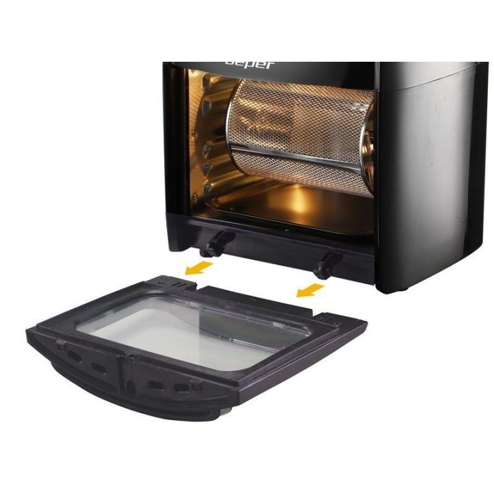 Skaitmeninė karšto oro gruzdintuvė Beper P101FRI012, 12 l, 1800 W