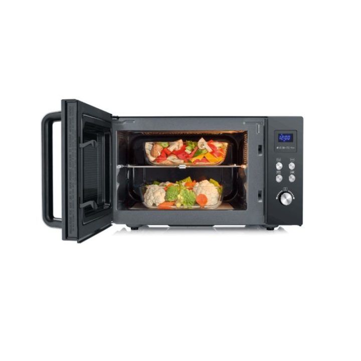 Mikrobangų krosnelė su keraminiu dugnu ir griliu Severin MW 7763, 25 l, 1000 W