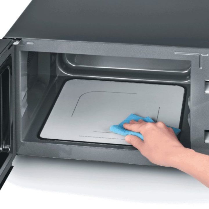 Mikrobangų krosnelė su keraminiu dugnu ir griliu Severin MW 7763, 25 l, 1000 W