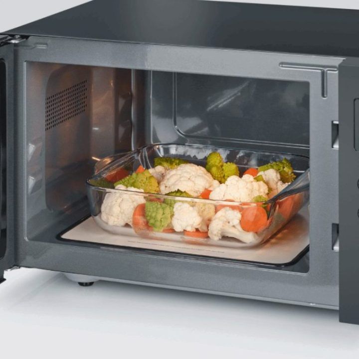 Mikrobangų krosnelė su keraminiu dugnu ir griliu Severin MW 7763, 25 l, 1000 W