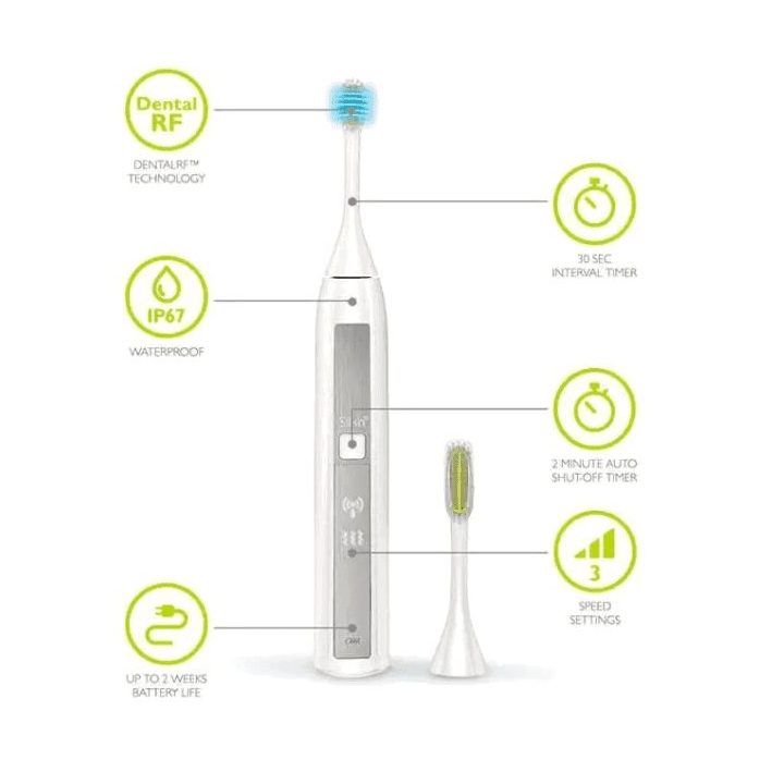 Elektrinis dantų šepetėlis su DentalRF technologija Silkn ToothWave