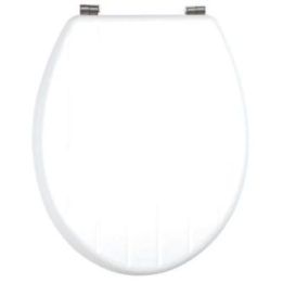 Klozeto sėdynė su grioveliais Beldray, 360 × 429 mm, balta