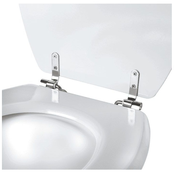 Klozeto sėdynė su grioveliais Beldray, 360 × 429 mm, balta