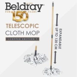 Teleskopinė grindų šluota Beldray LA069066GRYEU7