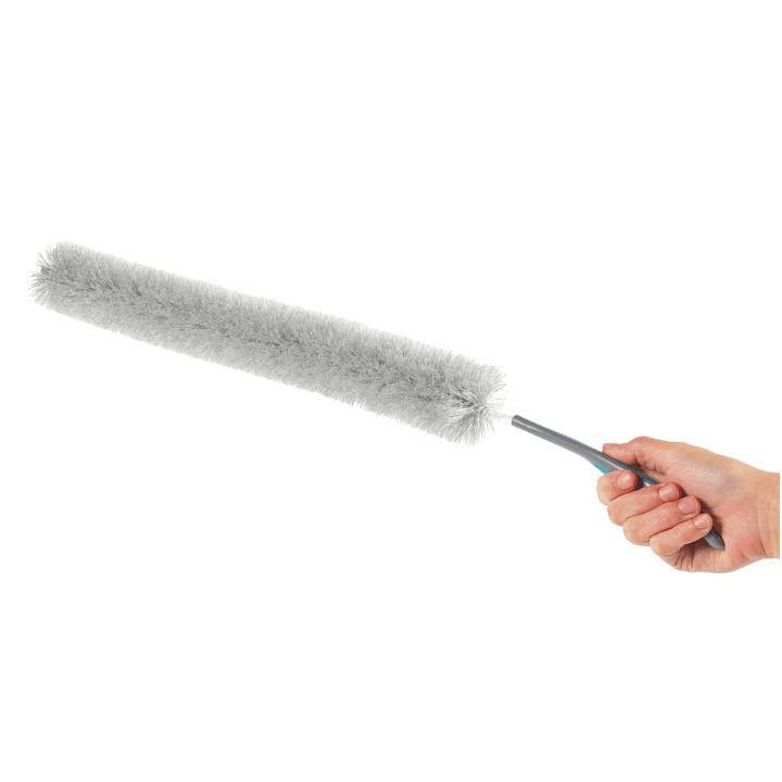 Radiatoriaus šepetys Beldray, iki 60 cm, baltas ir mėlynas
