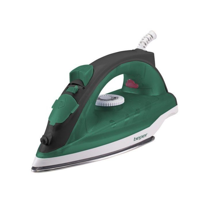 Garų lygintuvas su nerūdijančio plieno padu Beper P204FER004, 2200 W, 150 ml