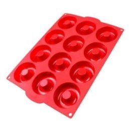 Silikoninė forma spurgoms Jata HMOL5212, 12 spurgų, 34 × 26,5 cm