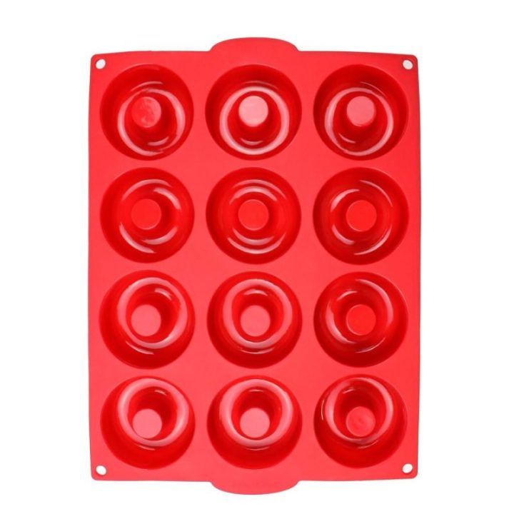 Silikoninė forma spurgoms Jata HMOL5212, 12 spurgų, 34 × 26,5 cm