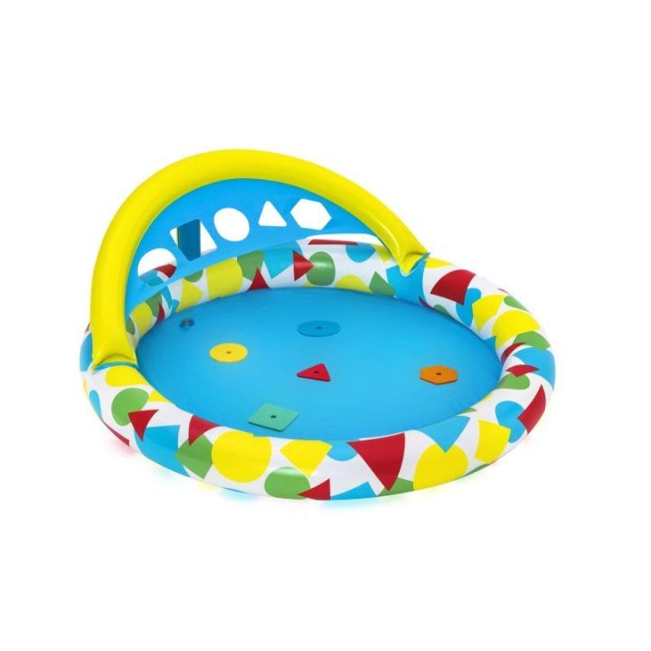 Vaikiško baseino rinkinys su stogeliu Bestway Splash & Learn, 45 l