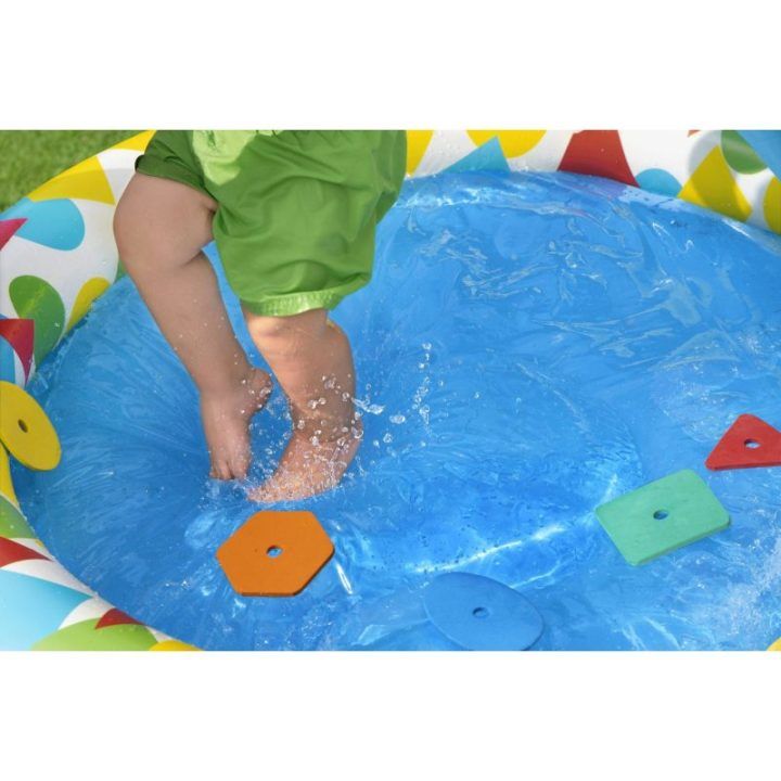 Vaikiško baseino rinkinys su stogeliu Bestway Splash & Learn, 45 l
