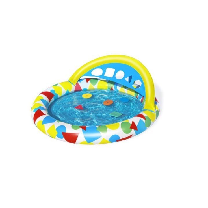 Vaikiško baseino rinkinys su stogeliu Bestway Splash & Learn, 45 l